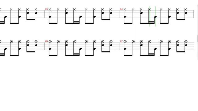 IOWA - Простая Песня (Drum Part)