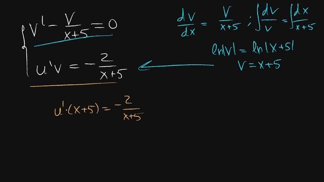 Линейные неоднородные дифференциальные уравнения первого порядка смотреть онлайн