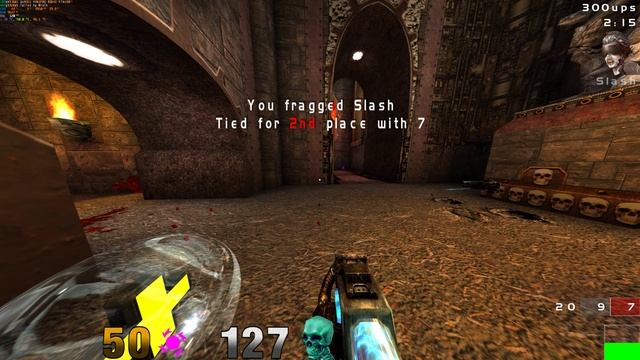 Quake 3 arena 4k, mod RUNO, прохождение nightmare, map12, dm9