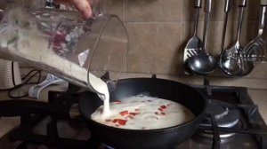 Пышный омлет с сыром при помощи блендера