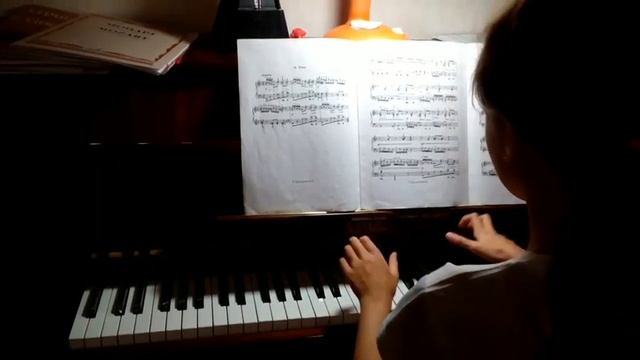 Ан.Александров. Этюд. Самохвалова Александра 9 лет