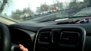 Разворот с помощью прилегающей территории справа.