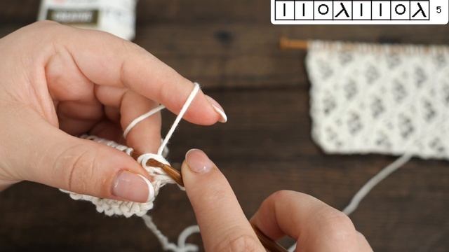 Прекрасный ажур узор спицами ? смотреть онлайн