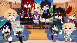 Реакция Геншин Импакт на то|Genshin Impact reaction to TikTok|Gacha Club|Gacha Fandom