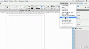 InDesign 101: Core InDesign - 05. Viewing the Context-Sensitive Control Panel