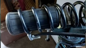 Особенности монтажа пневмо баллонов в рено Эспас 5