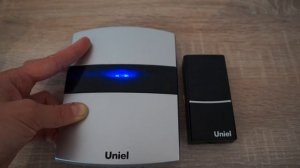 Беспроводной дверной звонок Uniel UDB-004W-R1T2-32S-100M-SL