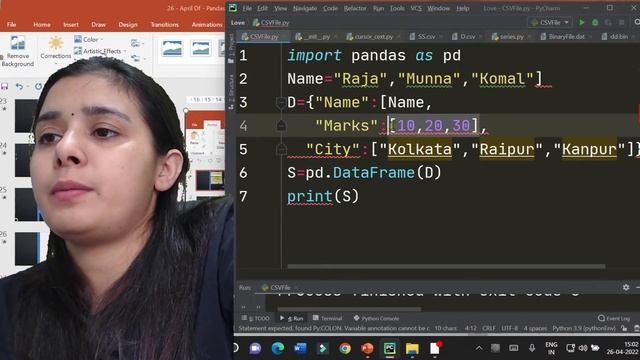 Class 12 | Pandas Data Frame - Creation | Informatics Practices | 2022 - 23 | Lovejeet Arora смотреть онлайн