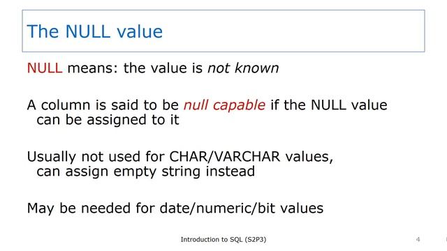 Introduction to SQL Session 2 Part 3 – смотреть онлайн видео от MySQL ...