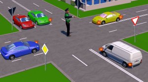 Кому из водителей разрешен поворот налево?