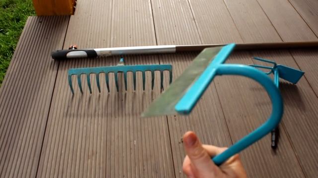 Обзор Gardena грабли, мотыга, тяпка смотреть онлайн
