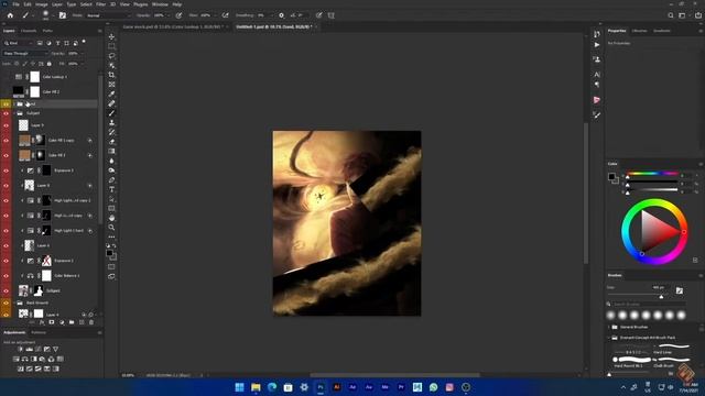 GAARA || Naruto ANIME || Adobe Photoshop | Speed Art | 2021 The tool used: Adobe Photoshop смотреть онлайн