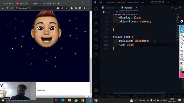 Day 5 | Cloning Apple Website | HTML & CSS Essentials Bootcamp (5 Days)
