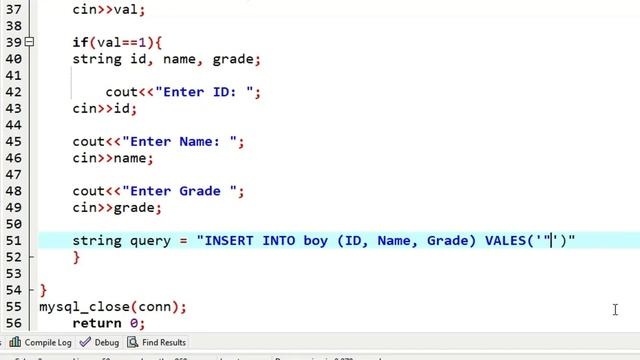 How to Insert, Delete & Update Data in MySQL Using C++ | Comple Projct with source code | Urdu/Hind