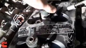 Камминс 2,8 снимаем закисшие форсунки.