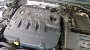 volkswagen passat b8 ,дизель 1.6, запуск и работа двигателя