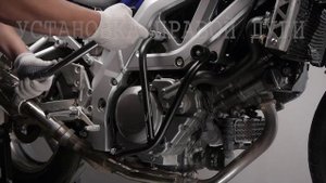 Установка дуг CRAZY IRON на мотоцикл Suzuki SV650