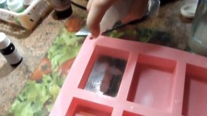 Мыло с картинкой из основы