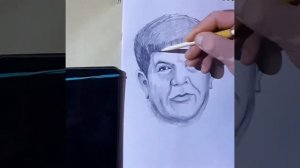 Зокир Очилдиев, рисуем за 10 минут