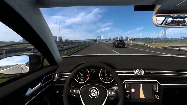 Euro Truck Simulator 2 - Volkswagen Passat - Gameplay смотреть онлайн