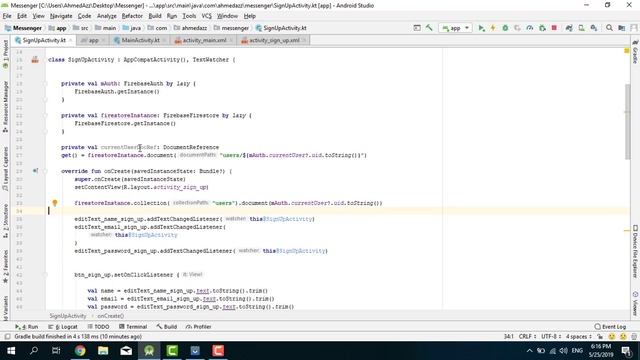 Android Messenger App 2019 - Android Firebase Tutorials - Part 8 смотреть онлайн