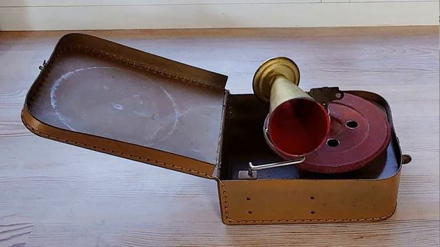 КАК ЕСТЬ (AS IS). Детский старинный граммофон D.R.G.M. (Германия). Редкие фонографы смотреть онлайн