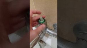 устранение течи шарового крана. замена картриджа