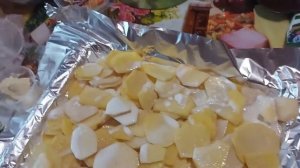 Рецепт.  Жульен с грибами и картошкой.