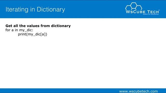#18 Iterating In Dictionary Of Python || Python Tutorial For Beginners In Hindi | Digitalfeatures96