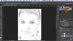 Photoshop CC Tutorial - Transform Any Photo Into A Pencil Drawing