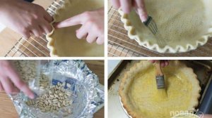 Простой пирог с клубникой