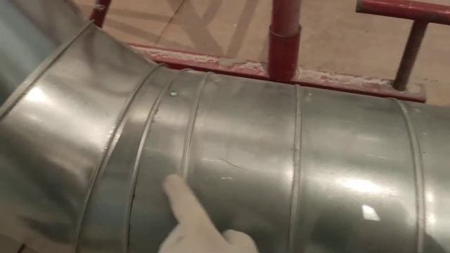 Проклейка воздуховодов