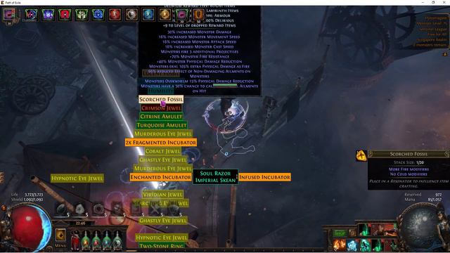 Path of Exile 3.18 : Arakaali's Fang build Wave 29 and 30 Simulacrum stress free farming смотреть онлайн