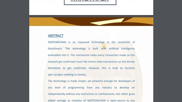 Обзор ICO Nortonchain - децентрализованная биржа и целая экосистема