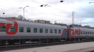 ТЭП70БС-150 с пассажирским поездом - Калининград  - Москва (Вильнюс)