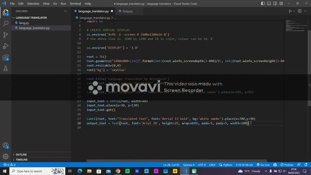 Language Translator in Python using Google Translate API смотреть онлайн