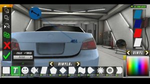 Как сделать значок ///M в Car parking Multiplayer???