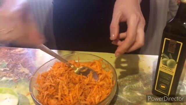 Салат морковка по-корейски, 5 минут и готова