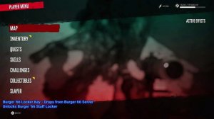 Burger '66 Locker Key Dead Island 2