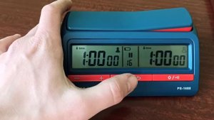 Шахматные часы PS-1688 проверка наличия доводчика