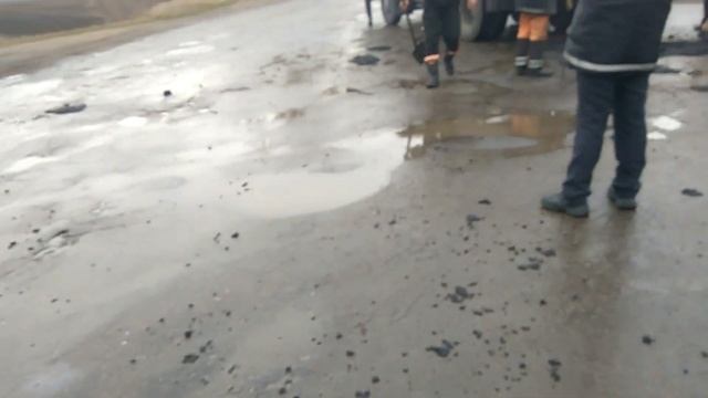 18+(МАТ) Брилевка . Ремонт дороги ,, Вы шо Е..нутые ,, ?