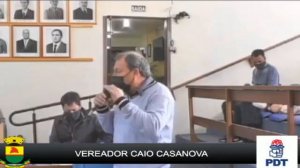 Sessão Ordinária da Câmara de Vereadores de Caçapava do Sul 17-08-2021