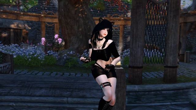 Skyrim dance - (AOA) - Like a Cat смотреть онлайн