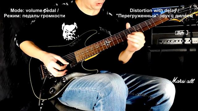 Hotone Soul Press pedal review  Обзор педали эффектов Hotone Soul Press