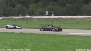 Суперкар Drag race Agera vs Regera 918 vs Chiron La Ferrari vs Huayra Senna vs P1 ...