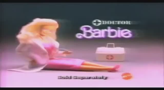 1987 Реклама куклы Барби Маттел Врач Dr.Barbie Australian
