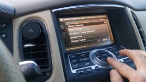 Как посмотреть пробег на Infiniti EX35