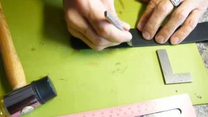 Как установить пряжку на новый ремень