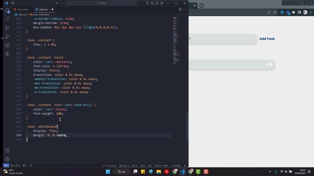 Build a To Do List App in HTML, CSS & JavaScript