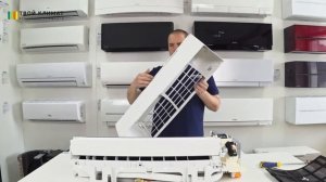 Как снять крышку кондиционера Panasonic серии PZ
